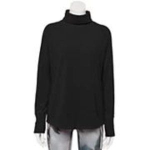 NWT Women's Tek Gear® Lightweight Fleece Turtleneck - XL